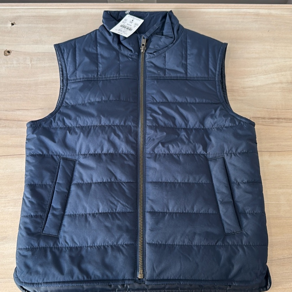Dark blue vest for kids